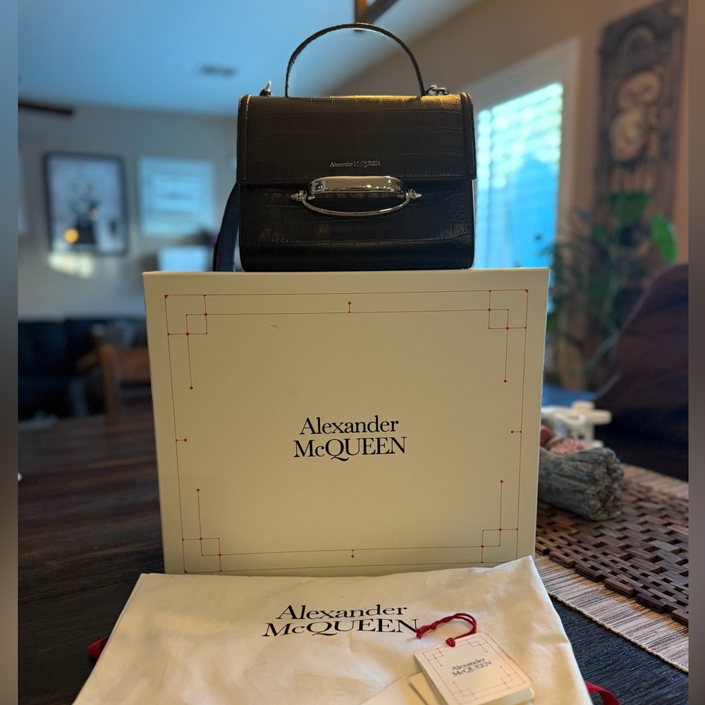 Alexander McQueen The Story Shoulder Bag